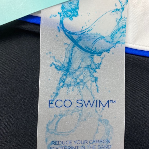 Eco Swim One-Piece Swimsuit 8 NWT - Picture 3 of 7